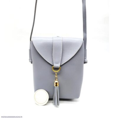 Women’s PU Leather Plain Shoulder Bag