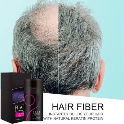 Boosting Hair Building Fiber