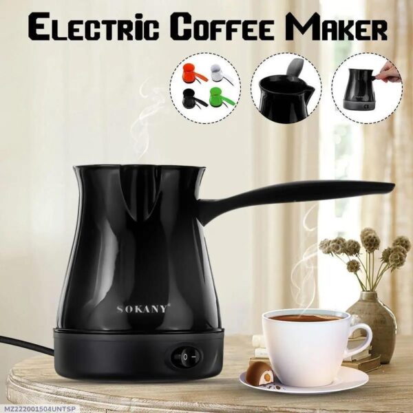 Electric Coffee Maker, Black