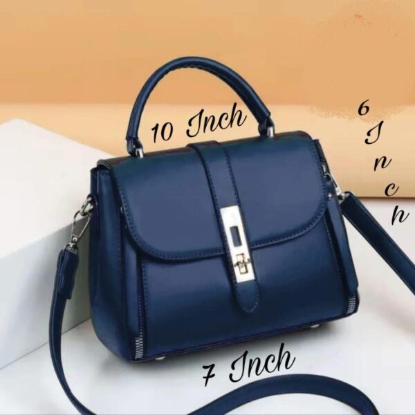 Girl's Stylish Black Crossbody Bag - Image 4