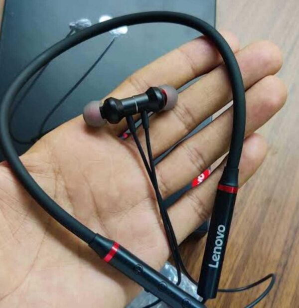 Black Super Bass 5 Wireless Neckband - Image 2