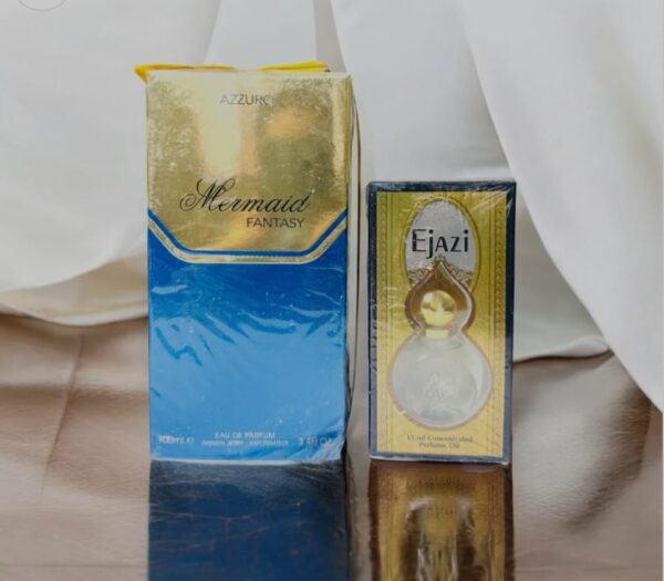 Azzuro Perfume & Ejazi Attar with Sapil Body Spray - Image 2