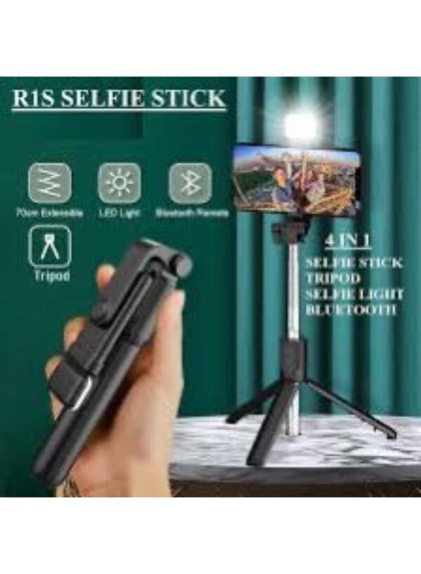 Selfie Stick with LED Light